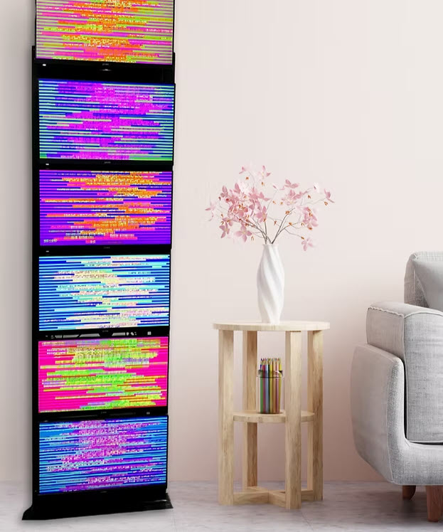 The Energy Enhancement System Pillar which emits energy waves for improved health and wellness.