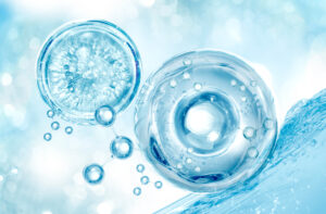 Image of structured water - water in order which holds more benefits along with the EESystem.